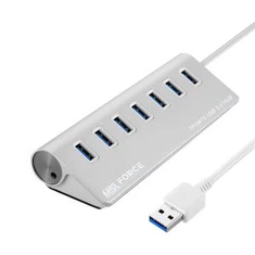 USB TYPE-A 7 portlari Quvvat etkazib beradigan uyalar