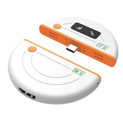 -C tipi simsiz HDMI uzatuvchi va qabul qiluvchi, 50 metr